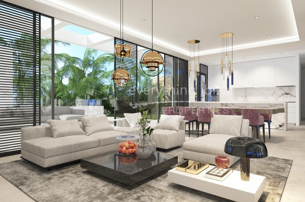 Luxury detached villas with private pool & amazing views for sale by everything ibiza Properties