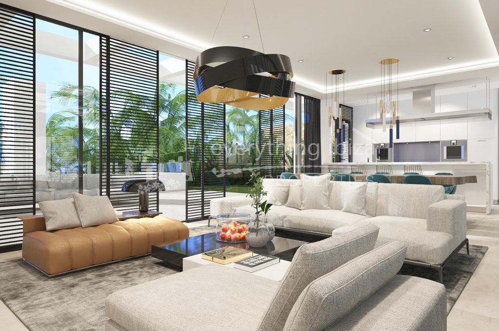 Luxury detached villas with private pool & amazing views for sale by everything ibiza Properties