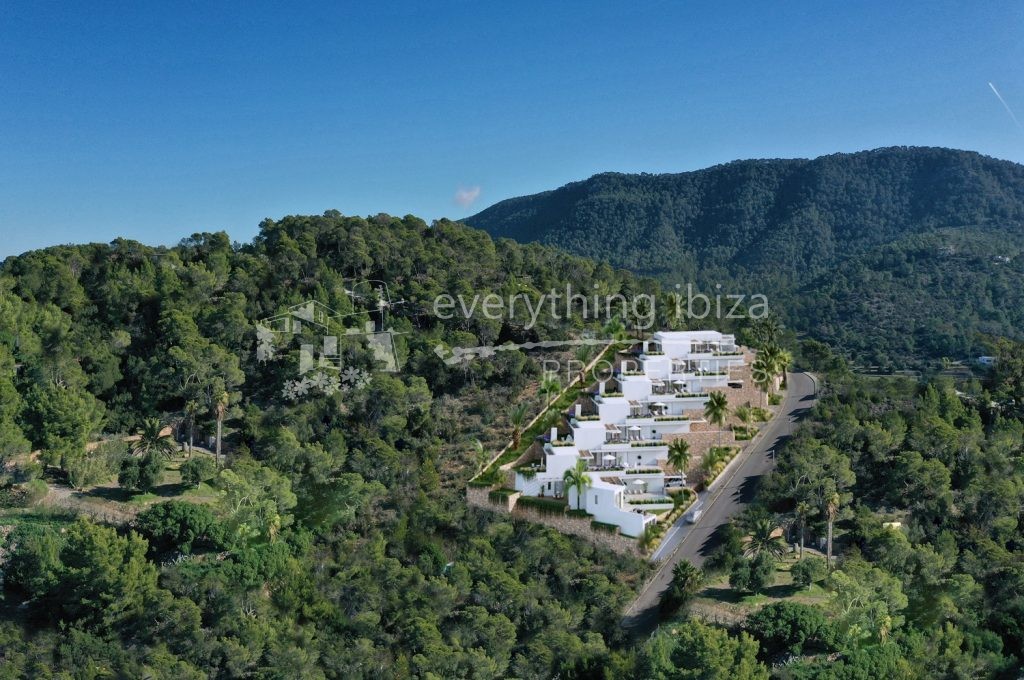 Luxury detached villas with private pool & amazing views for sale by everything ibiza Properties