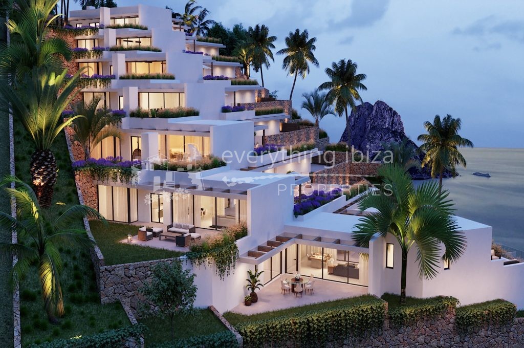 Luxury detached villas with private pool & amazing views for sale by everything ibiza Properties