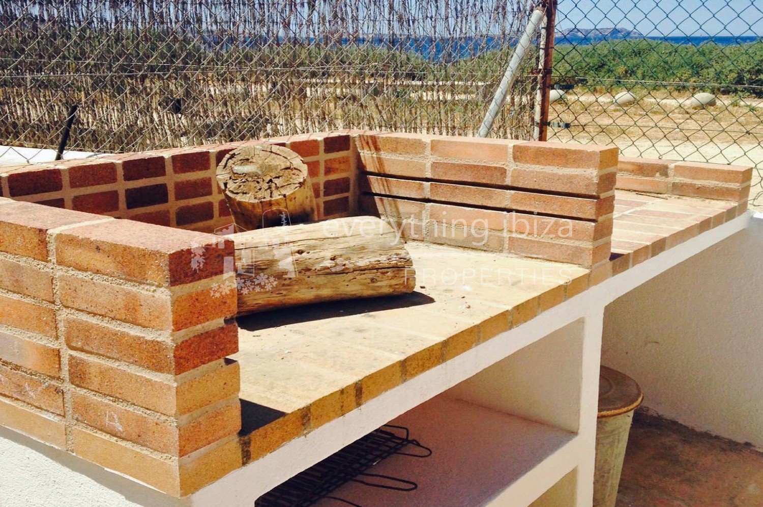Ground floor frontline apartment for sale in Ibiza by everything ibiza properties