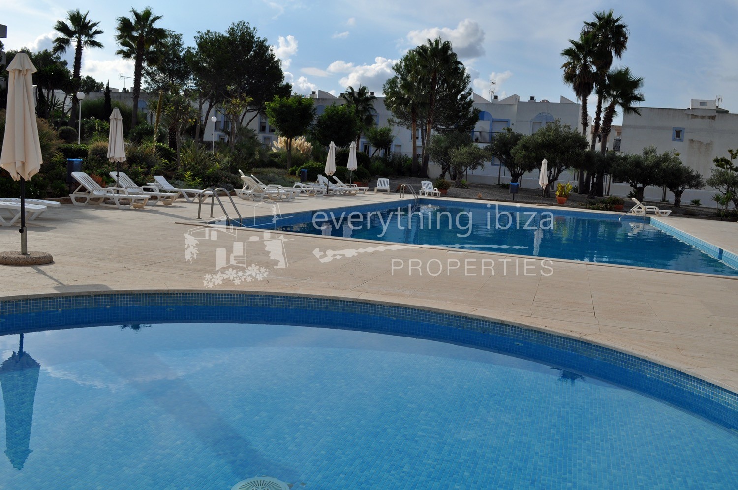 Ground floor frontline apartment for sale in Ibiza by everything ibiza properties