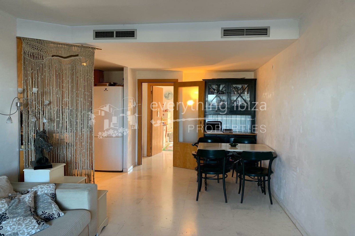 Ground floor frontline apartment for sale in Ibiza by everything ibiza properties