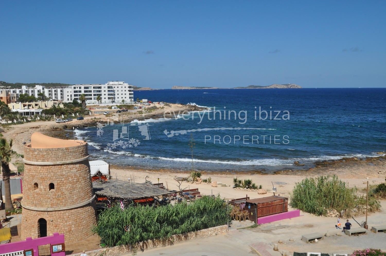 Ground floor frontline apartment for sale in Ibiza by everything ibiza properties