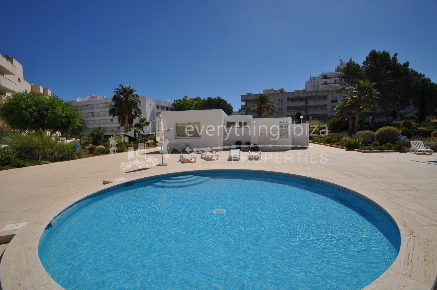 Ground floor frontline apartment for sale in Ibiza by everything ibiza properties