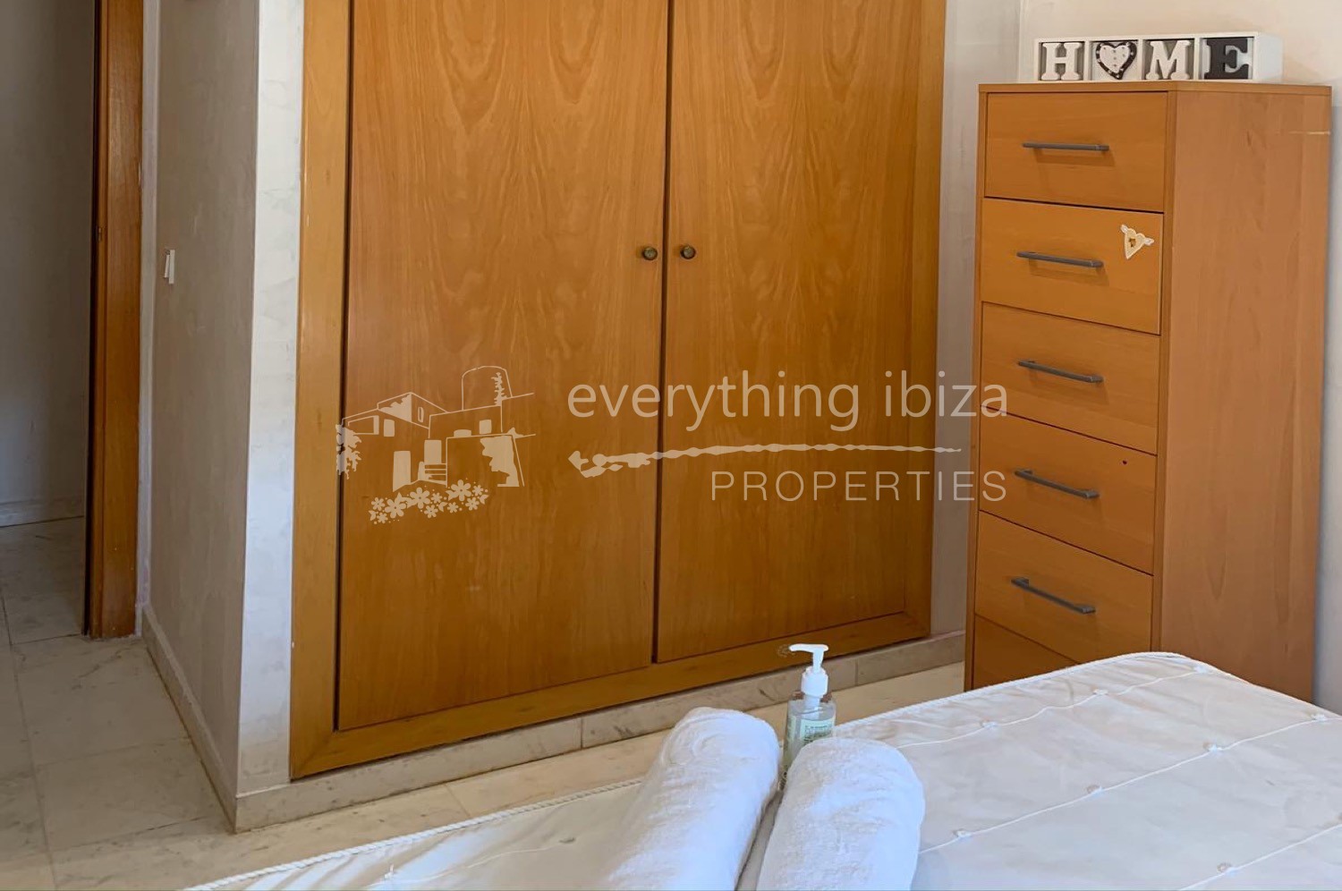 Ground floor frontline apartment for sale in Ibiza by everything ibiza properties