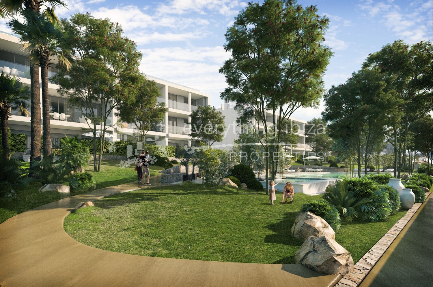 New Luxury Frontline 2 Bed Apartment Close to Beaches, ref. 1242, for sale in Ibiza by everything ibiza Properties