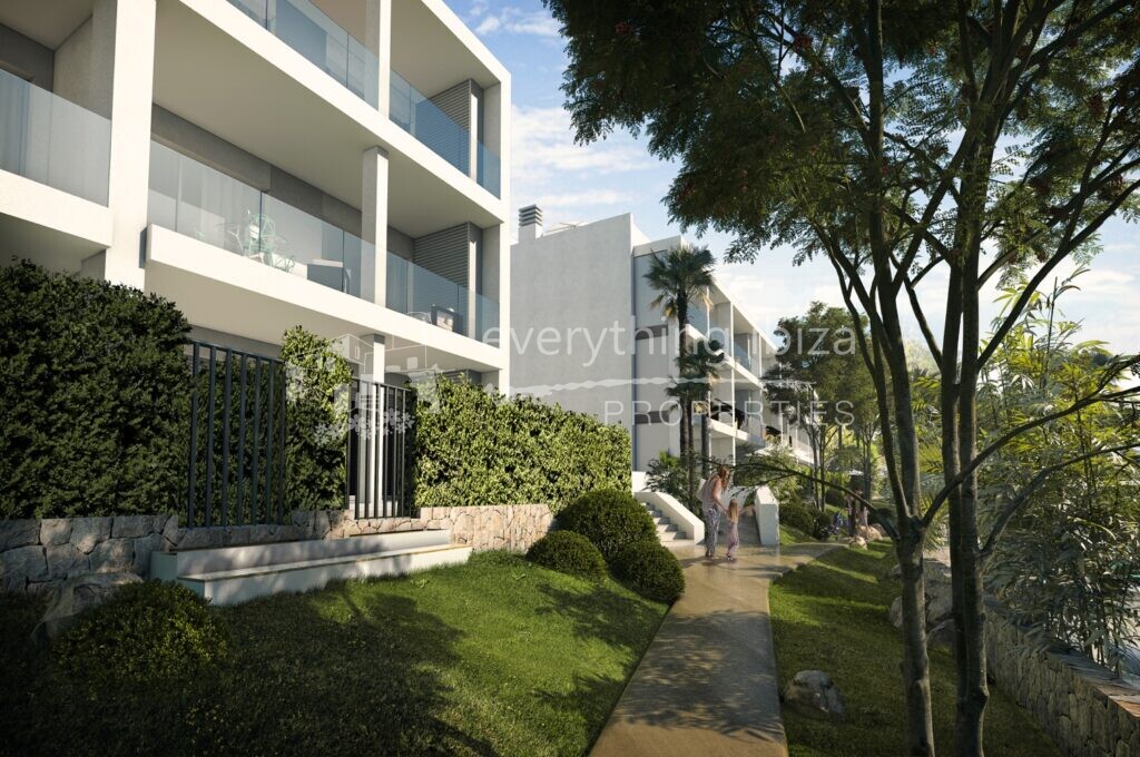 New Luxury Frontline 2 Bed Apartment Close to Beaches, ref. 1242, for sale in Ibiza by everything ibiza Properties