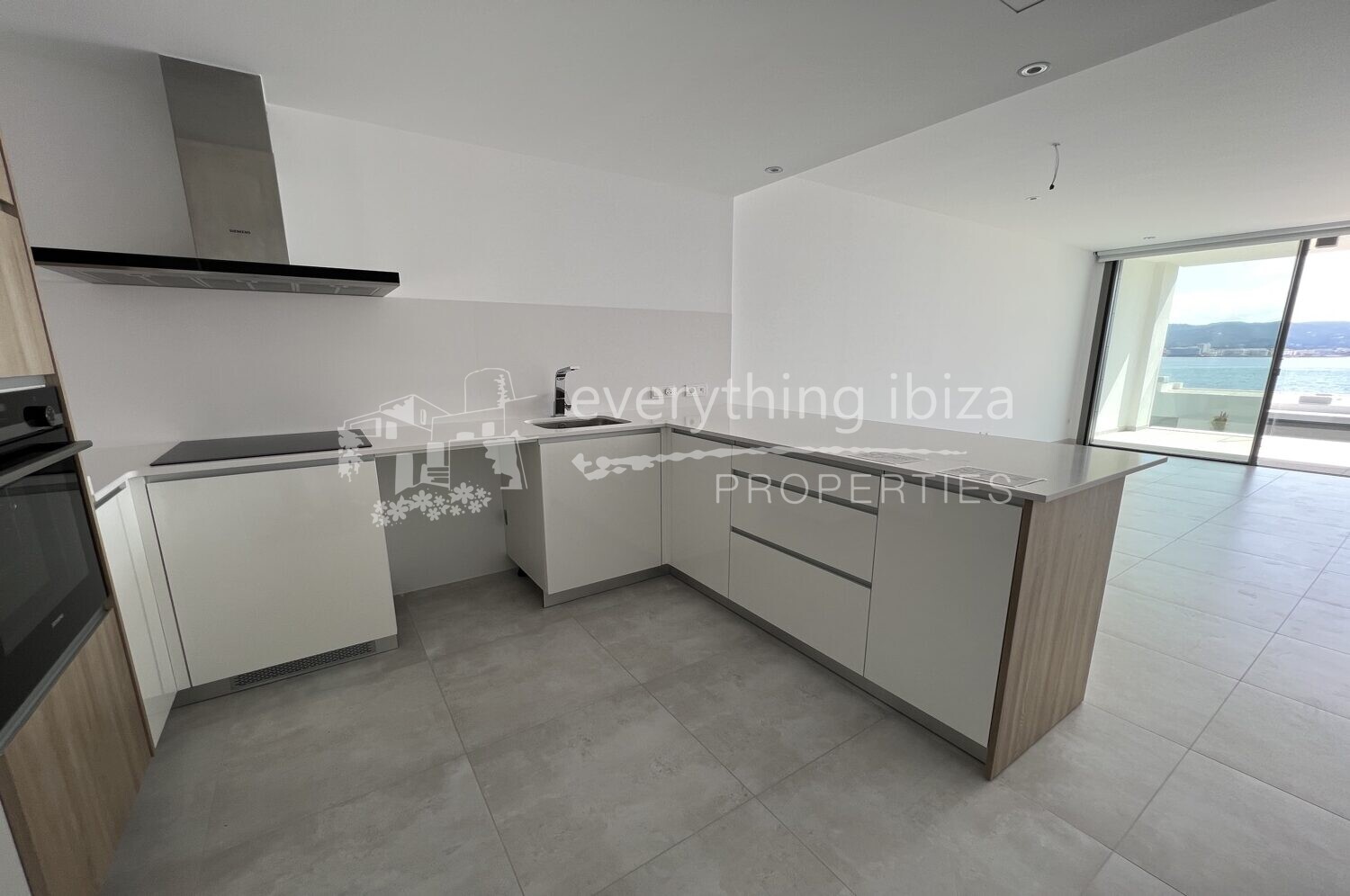 Quality Frontline 2 Bed Apartment in Cala Gracio, ref. 1428, for sale in Ibiza by everything ibiza Properties