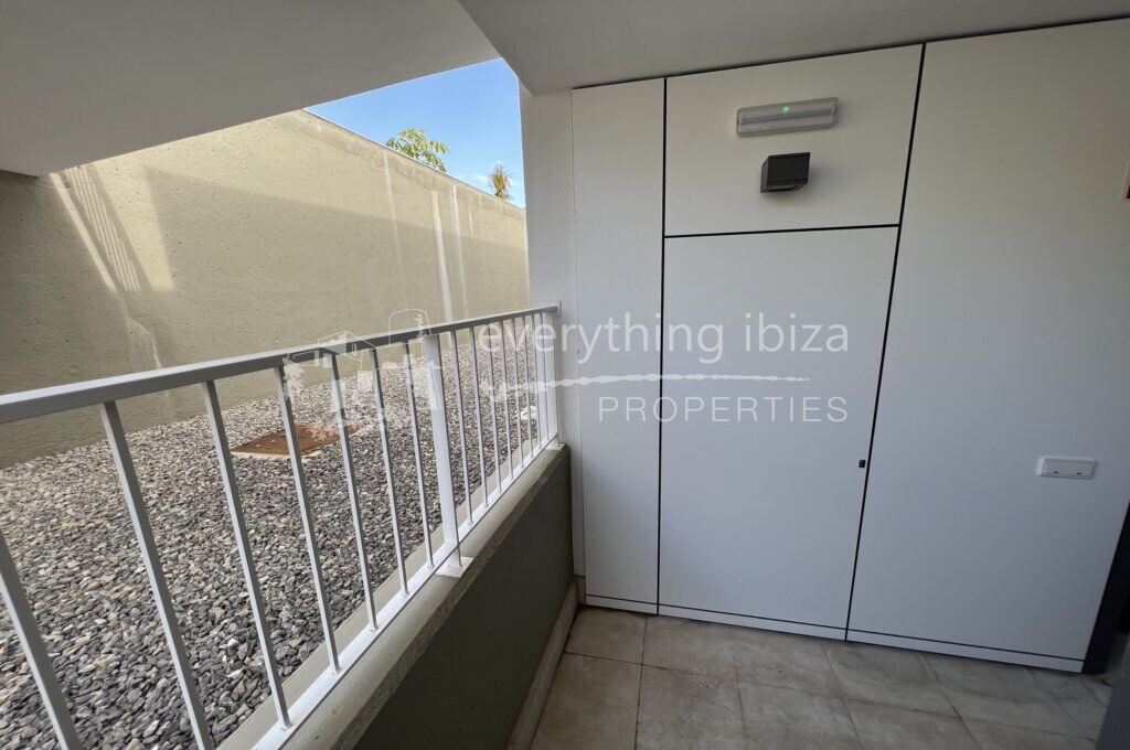 Quality Frontline 2 Bed Apartment in Cala Gracio, ref. 1428, for sale in Ibiza by everything ibiza Properties