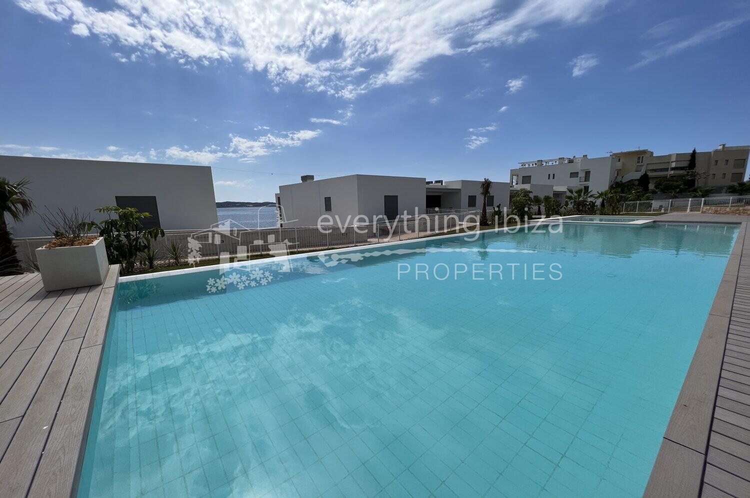 Quality Frontline 2 Bed Apartment in Cala Gracio, ref. 1428, for sale in Ibiza by everything ibiza Properties