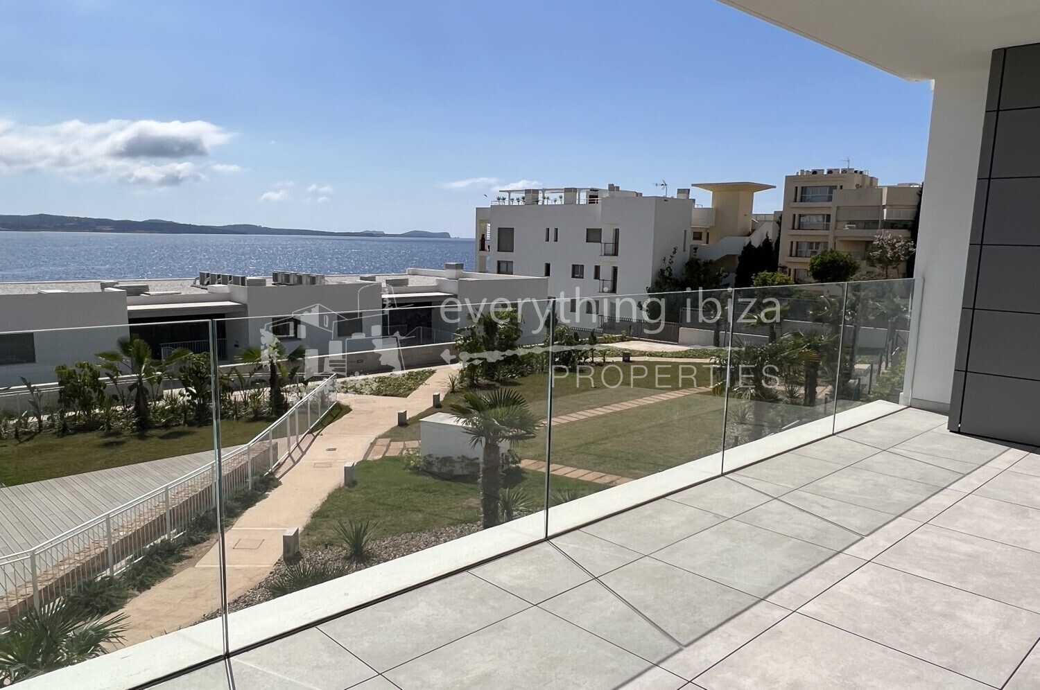 Quality Frontline 2 Bed Apartment in Cala Gracio, ref. 1428, for sale in Ibiza by everything ibiza Properties