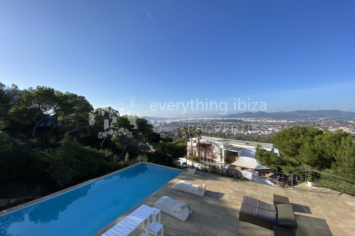 Modern villa with stunning views, ref. 1290, for sale in Ibiza by everything ibiza Properties