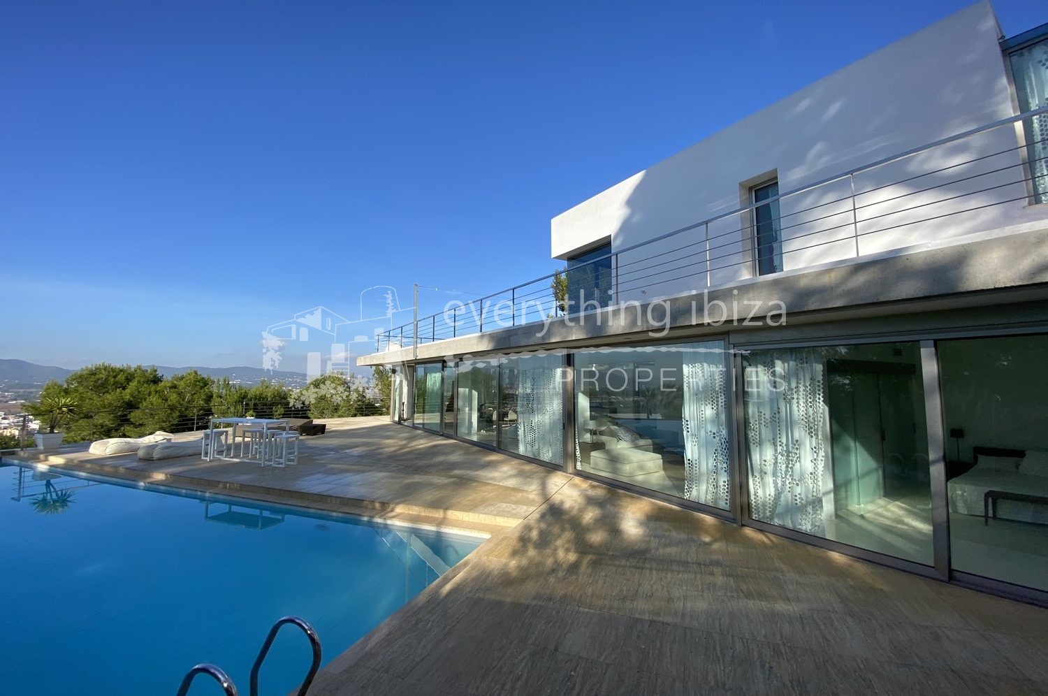 Modern villa with stunning views, ref. 1290, for sale in Ibiza by everything ibiza Properties