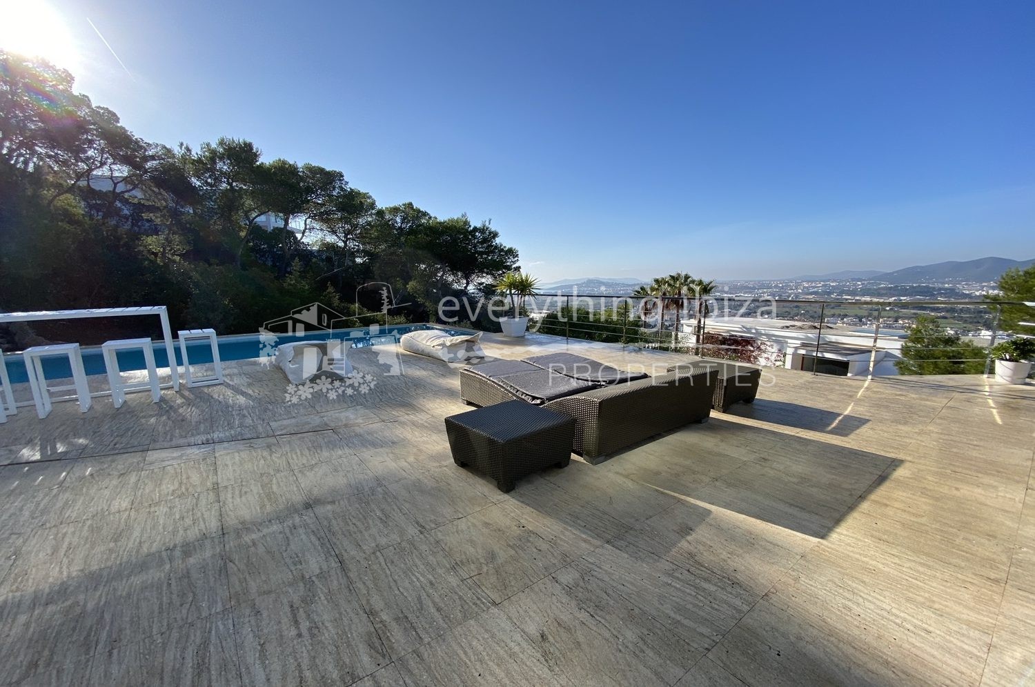 Modern villa with stunning views, ref. 1290, for sale in Ibiza by everything ibiza Properties