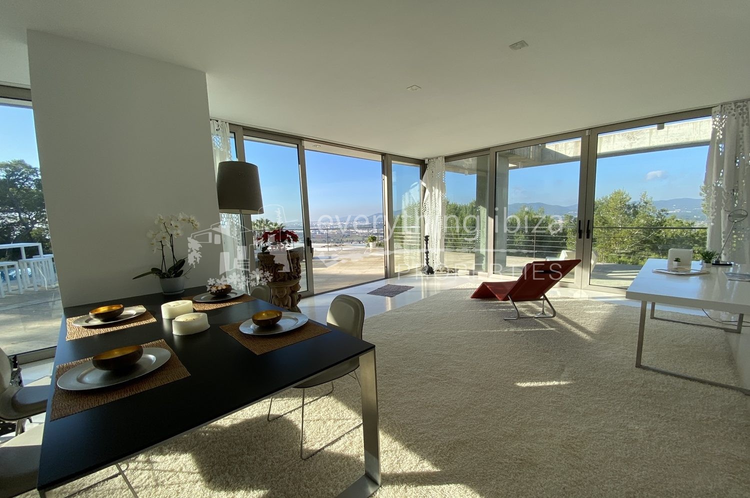 Modern villa with stunning views, ref. 1290, for sale in Ibiza by everything ibiza Properties