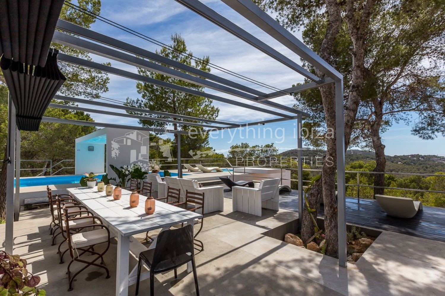 Stunning Contemporary Villa with Views, ref. 1297, for sale in Ibiza by everything ibiza Properties