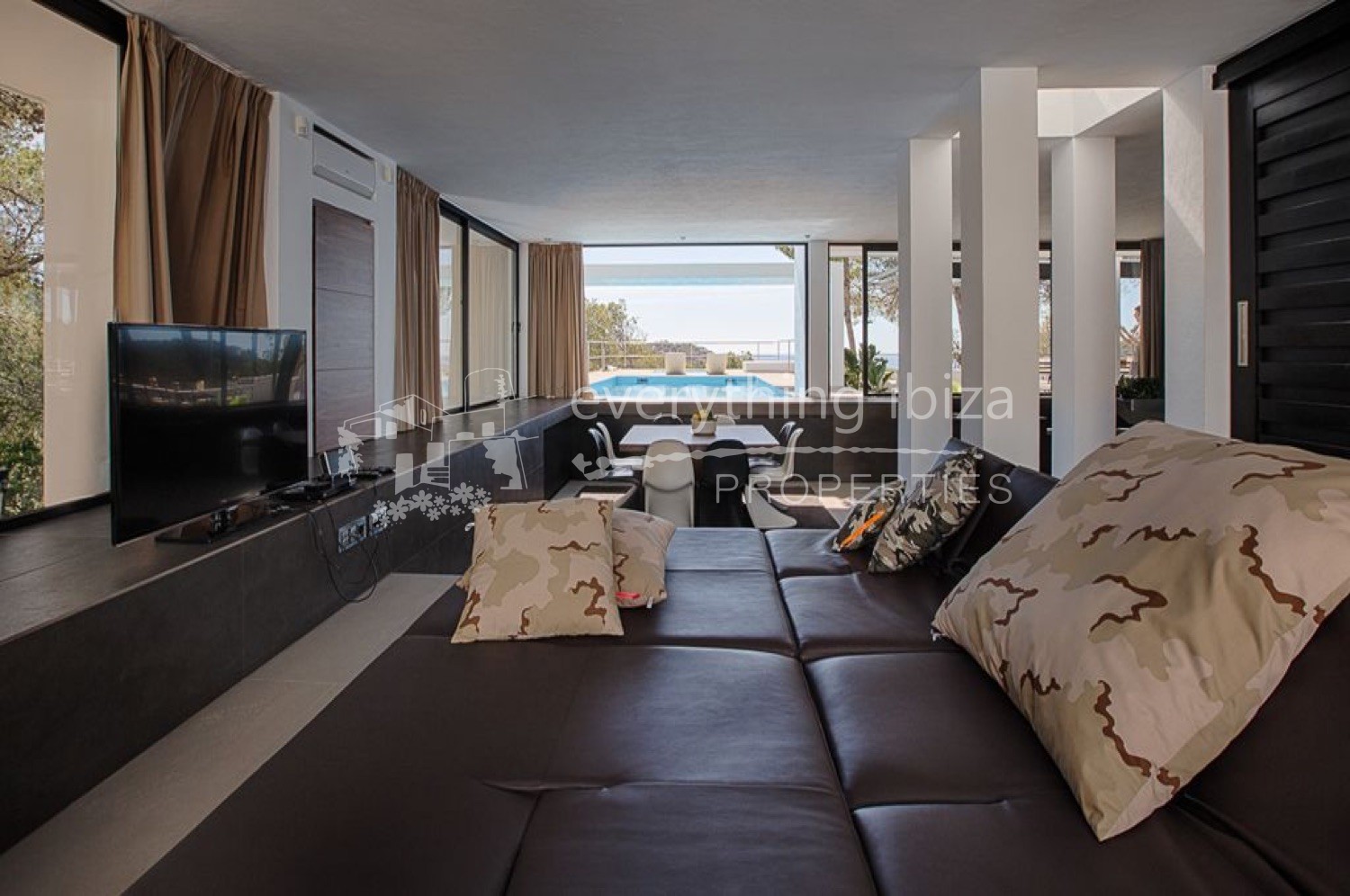 Stunning Contemporary Villa with Views, ref. 1297, for sale in Ibiza by everything ibiza Properties