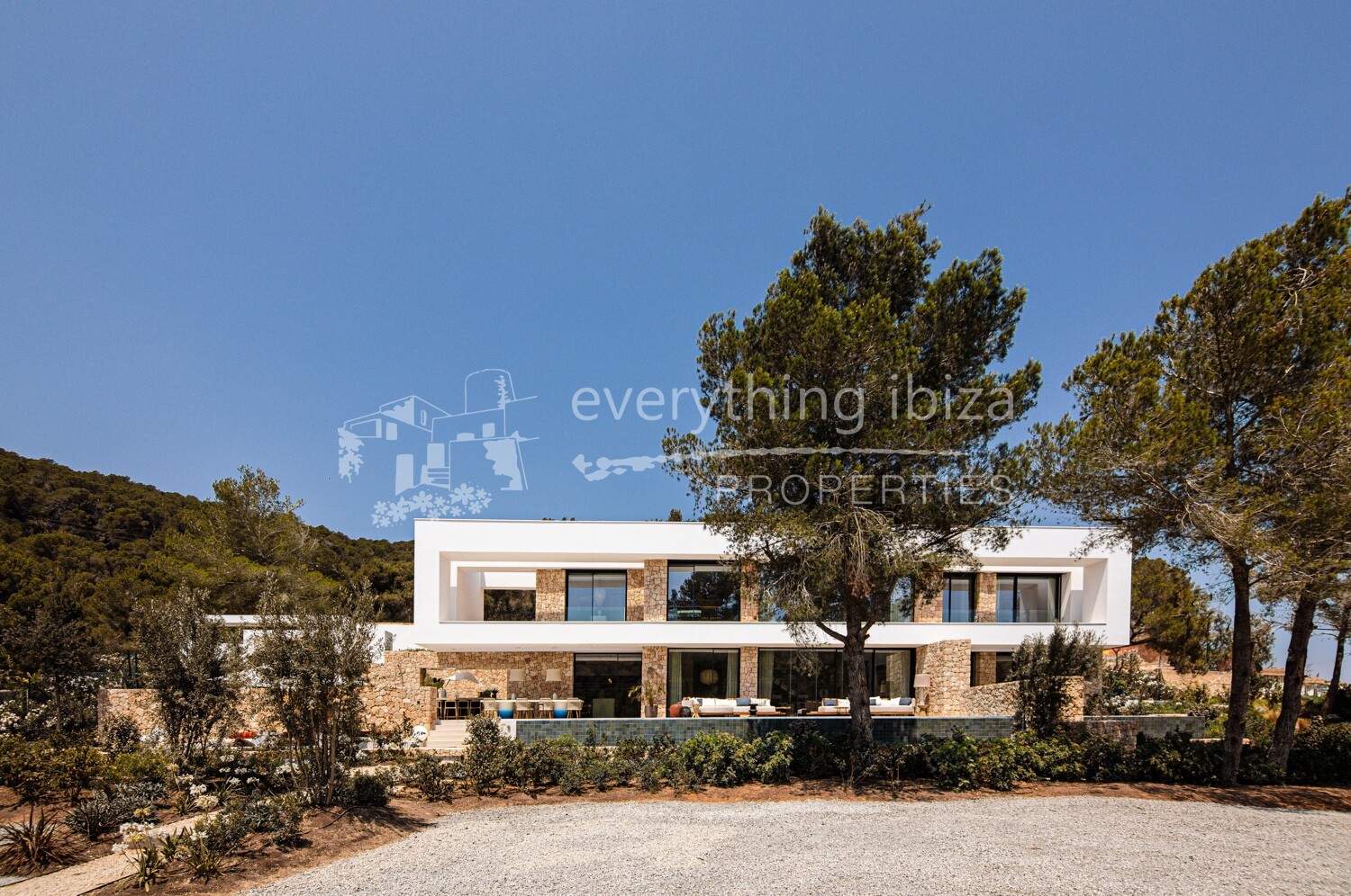 Luxury Minimalistic New Build Villas Located at Roca Llisa, ref. 1613, for sale in Ibiza by everything ibiza Properties