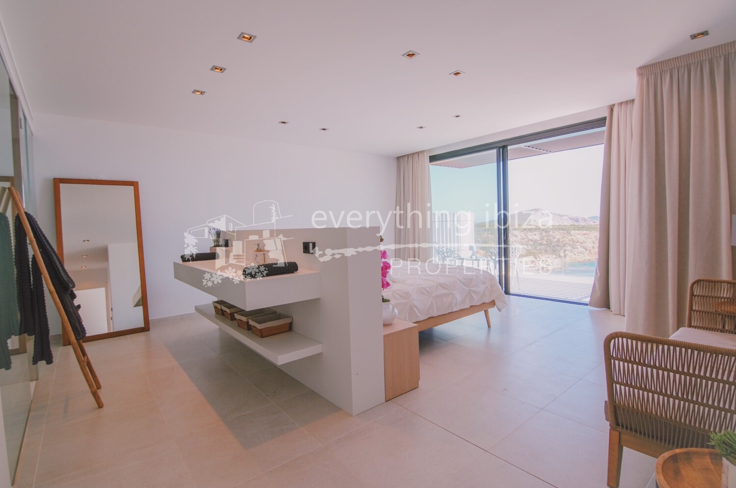 Beautiful Modern Villa Overlooking the Sea, ref. 1366, for sale in Ibiza by everything ibiza Properties