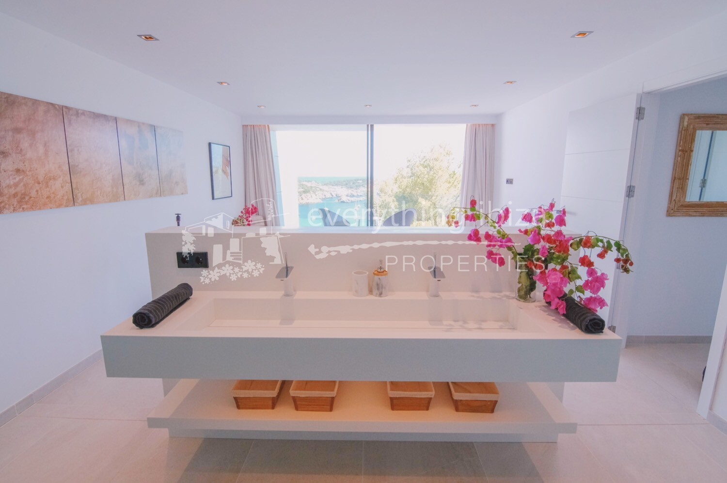 Beautiful Modern Villa Overlooking the Sea, ref. 1366, for sale in Ibiza by everything ibiza Properties