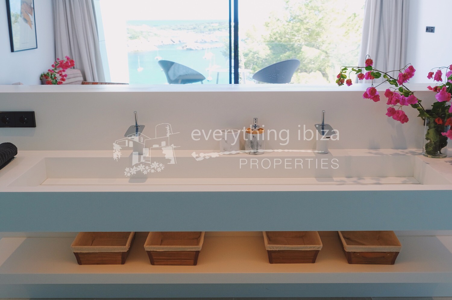 Beautiful Modern Villa Overlooking the Sea, ref. 1366, for sale in Ibiza by everything ibiza Properties