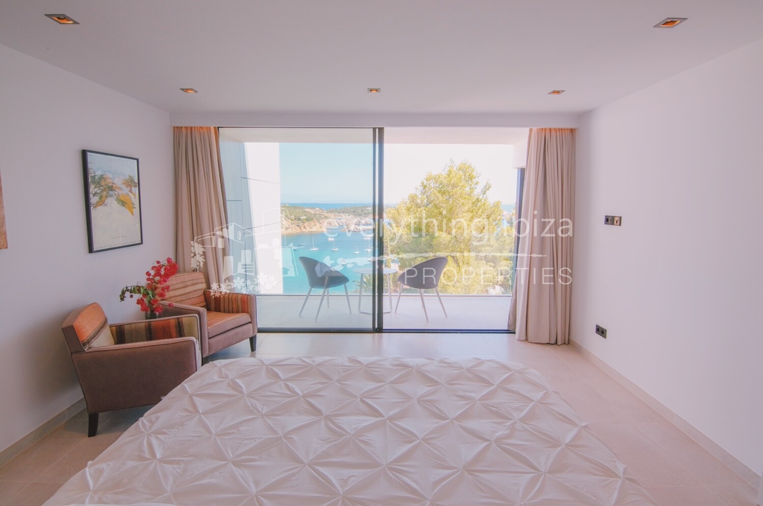 Beautiful Modern Villa Overlooking the Sea, ref. 1366, for sale in Ibiza by everything ibiza Properties