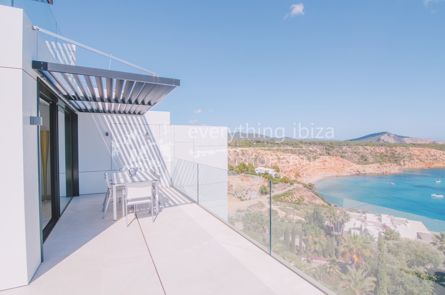 Beautiful Modern Villa Overlooking the Sea, ref. 1366, for sale in Ibiza by everything ibiza Properties