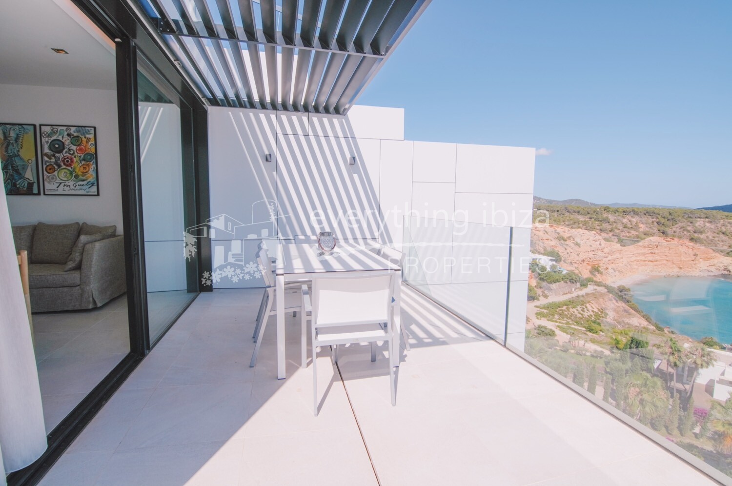 Beautiful Modern Villa Overlooking the Sea, ref. 1366, for sale in Ibiza by everything ibiza Properties