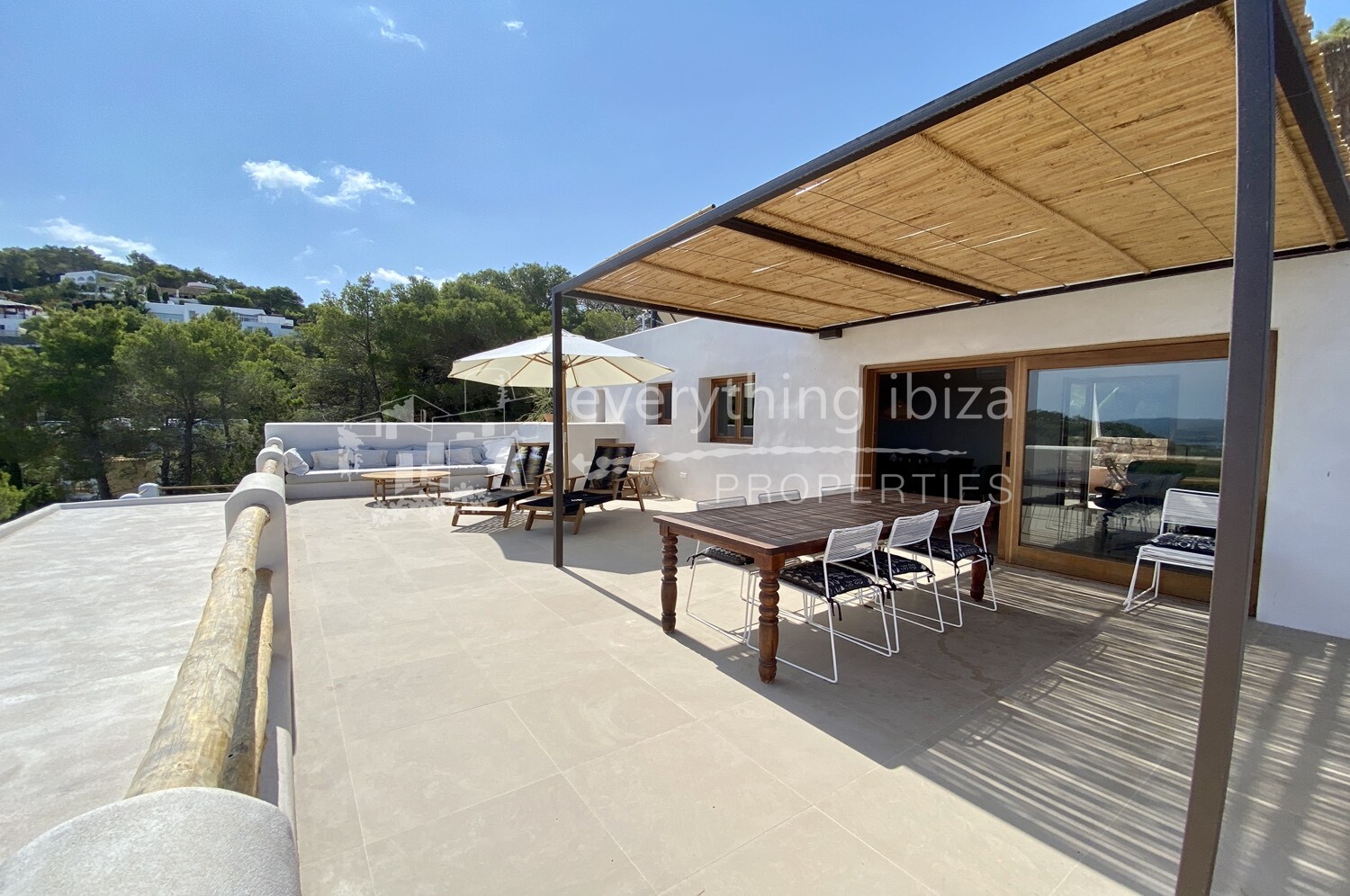 Beautiful Villa with Sea and Sunset Views, ref. 1380, for sale in Ibiza by everything ibiza Properties