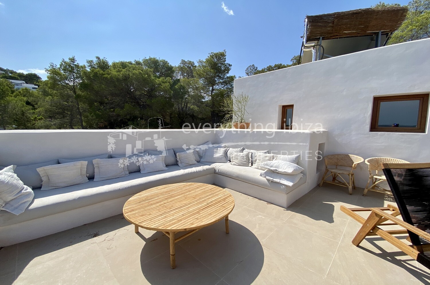 Beautiful Villa with Sea and Sunset Views, ref. 1380, for sale in Ibiza by everything ibiza Properties