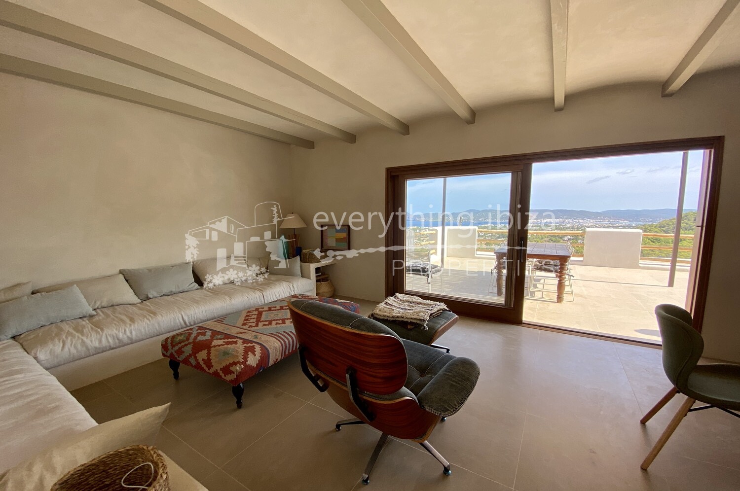 Beautiful Villa with Sea and Sunset Views, ref. 1380, for sale in Ibiza by everything ibiza Properties