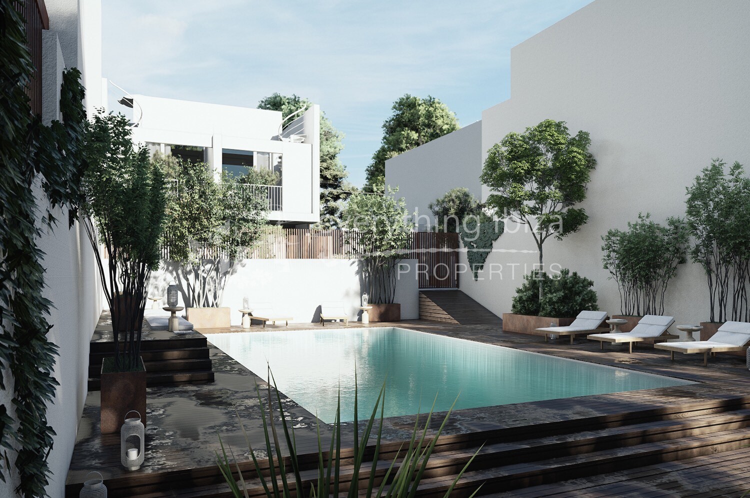 New Build Luxury Modern Townhouses, ref. 1382, for sale in Ibiza by everything ibiza Properties