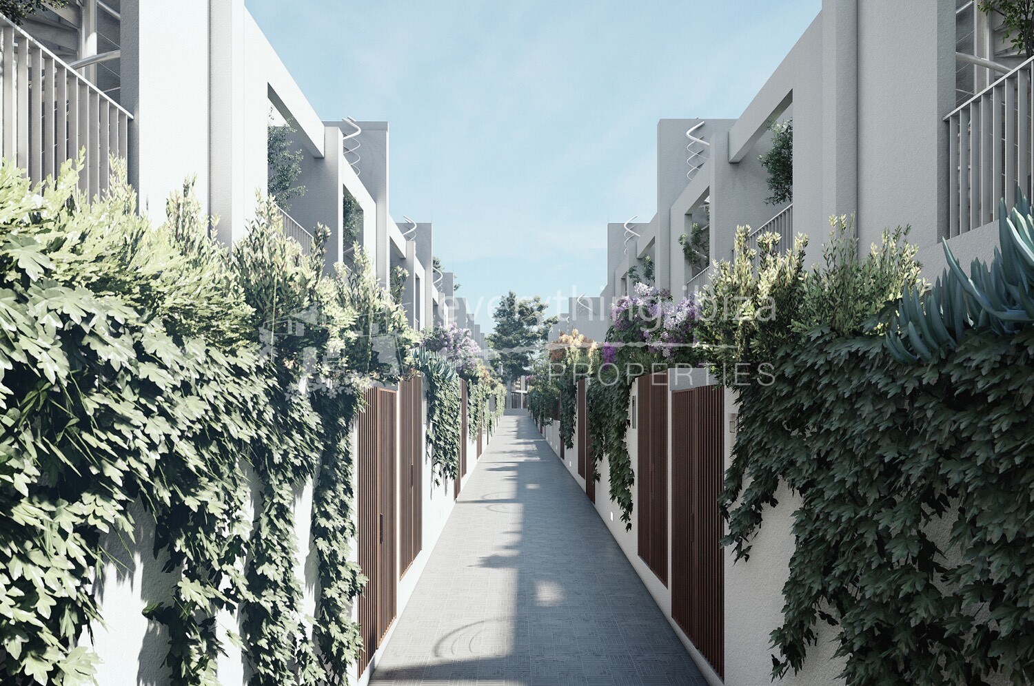 New Build Luxury Modern Townhouses, ref. 1382, for sale in Ibiza by everything ibiza Properties