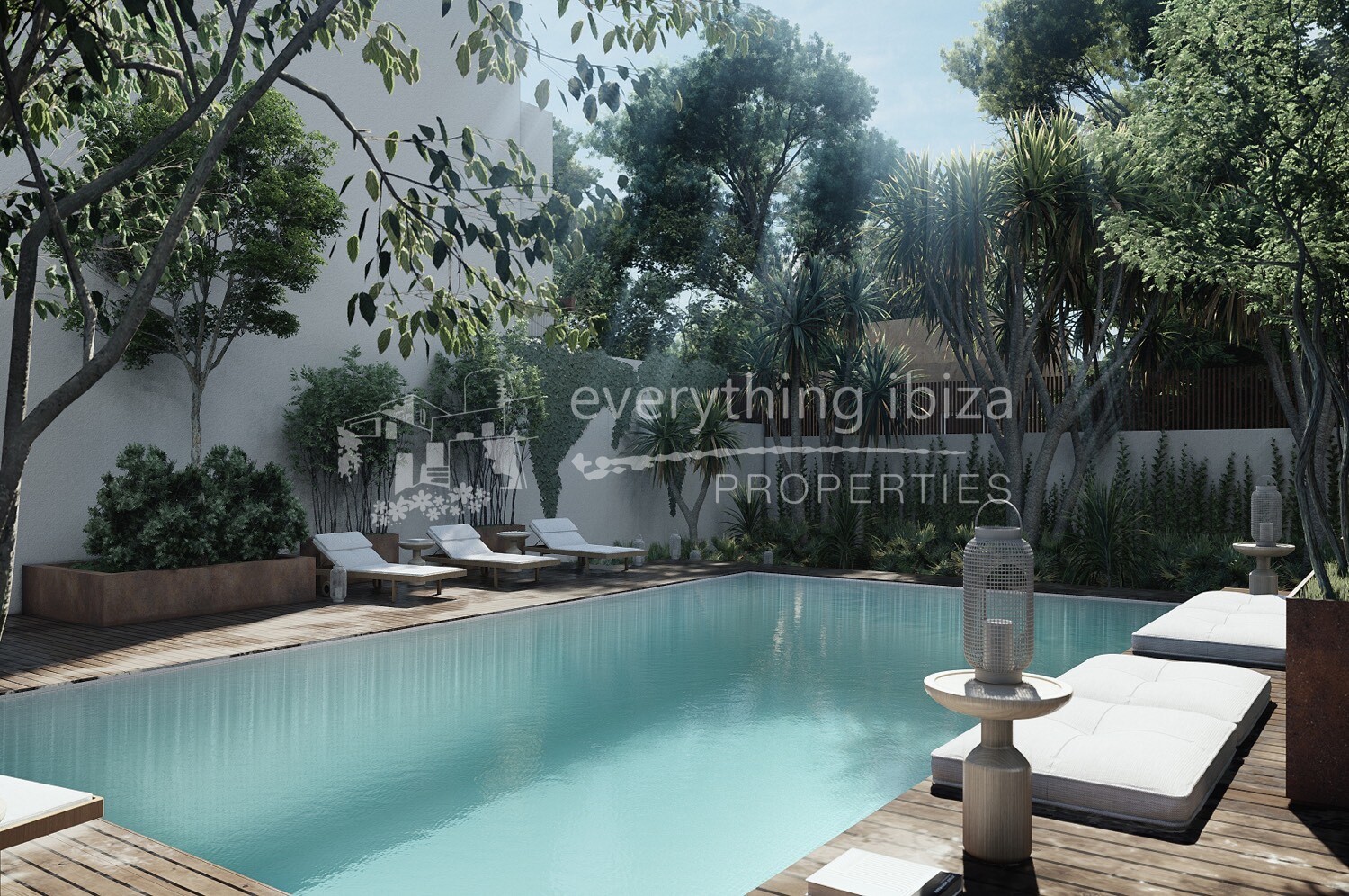 New Build Luxury Modern Townhouses, ref. 1382, for sale in Ibiza by everything ibiza Properties