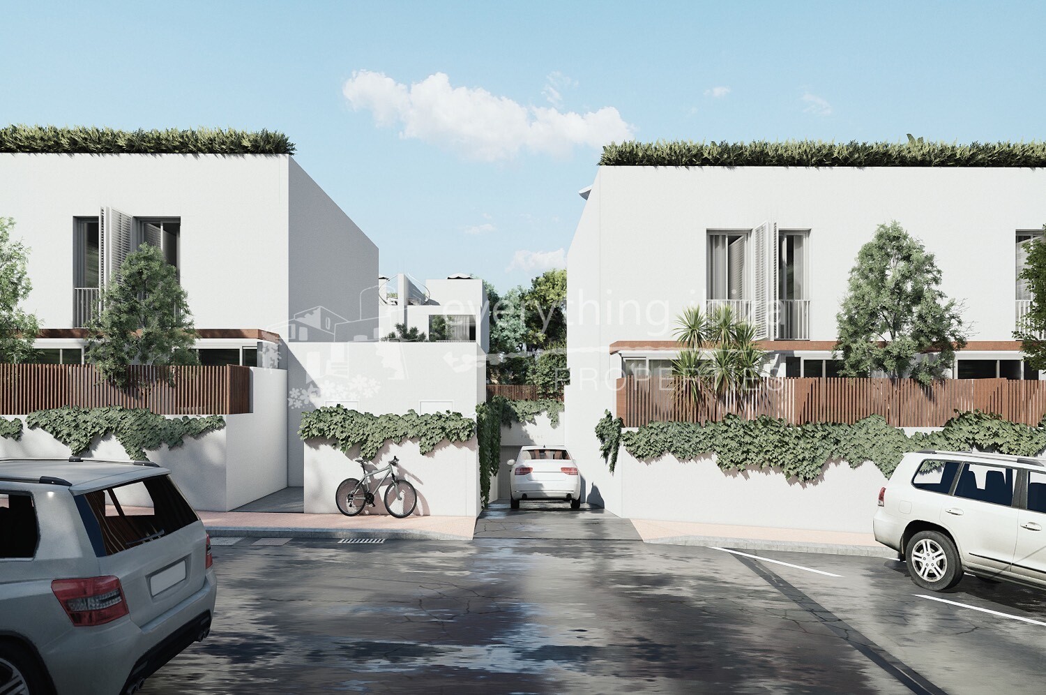 New Build Luxury Modern Townhouses, ref. 1382, for sale in Ibiza by everything ibiza Properties