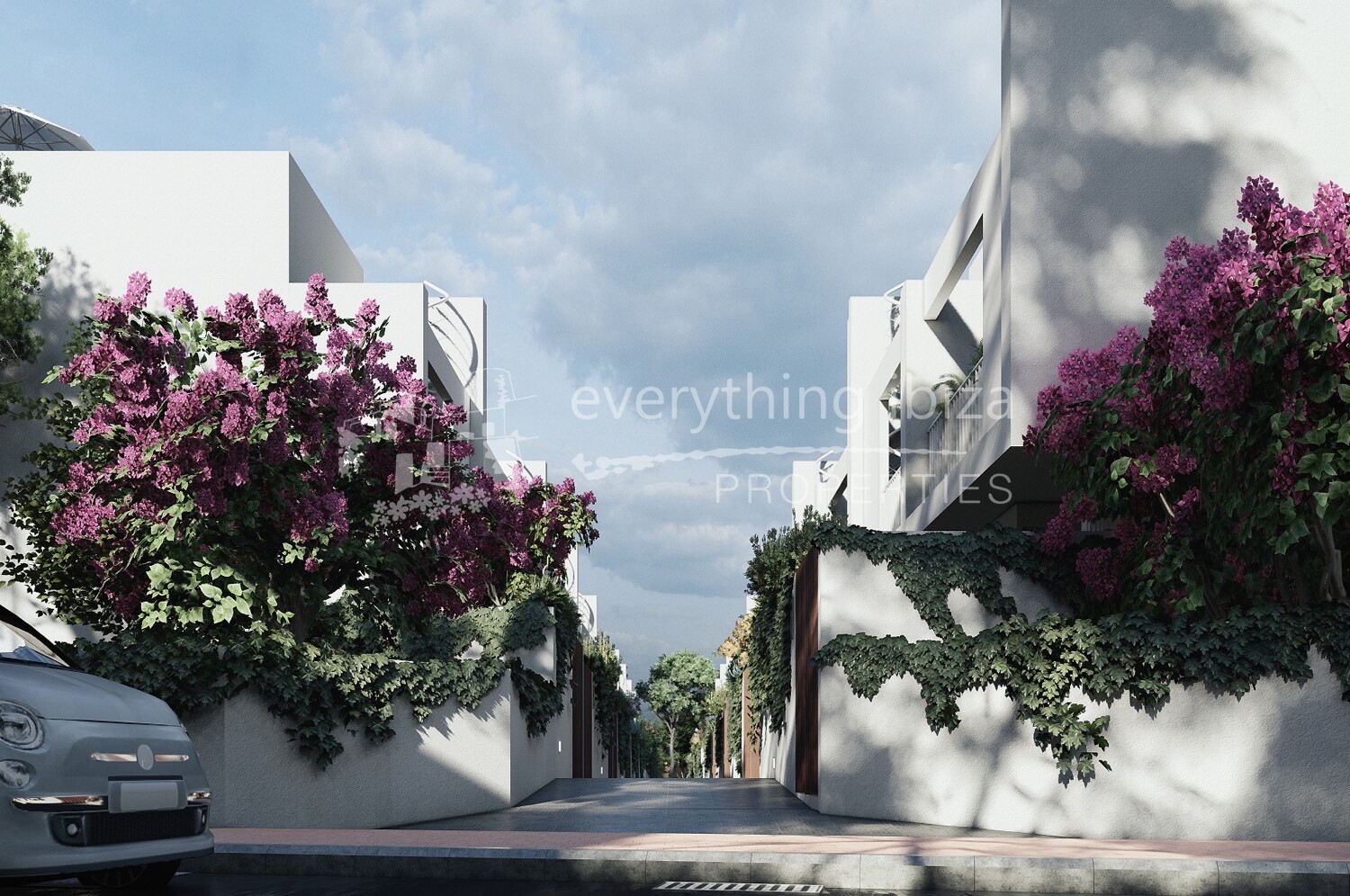 New Build Luxury Modern Townhouses, ref. 1382, for sale in Ibiza by everything ibiza Properties