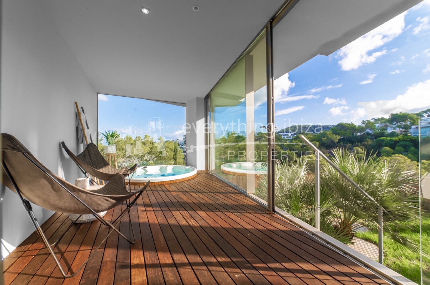 3 Luxury Modern Villas with Magnificent Views in Cala Moli, ref. 1443, for sale in Ibiza by everything ibiza Properties