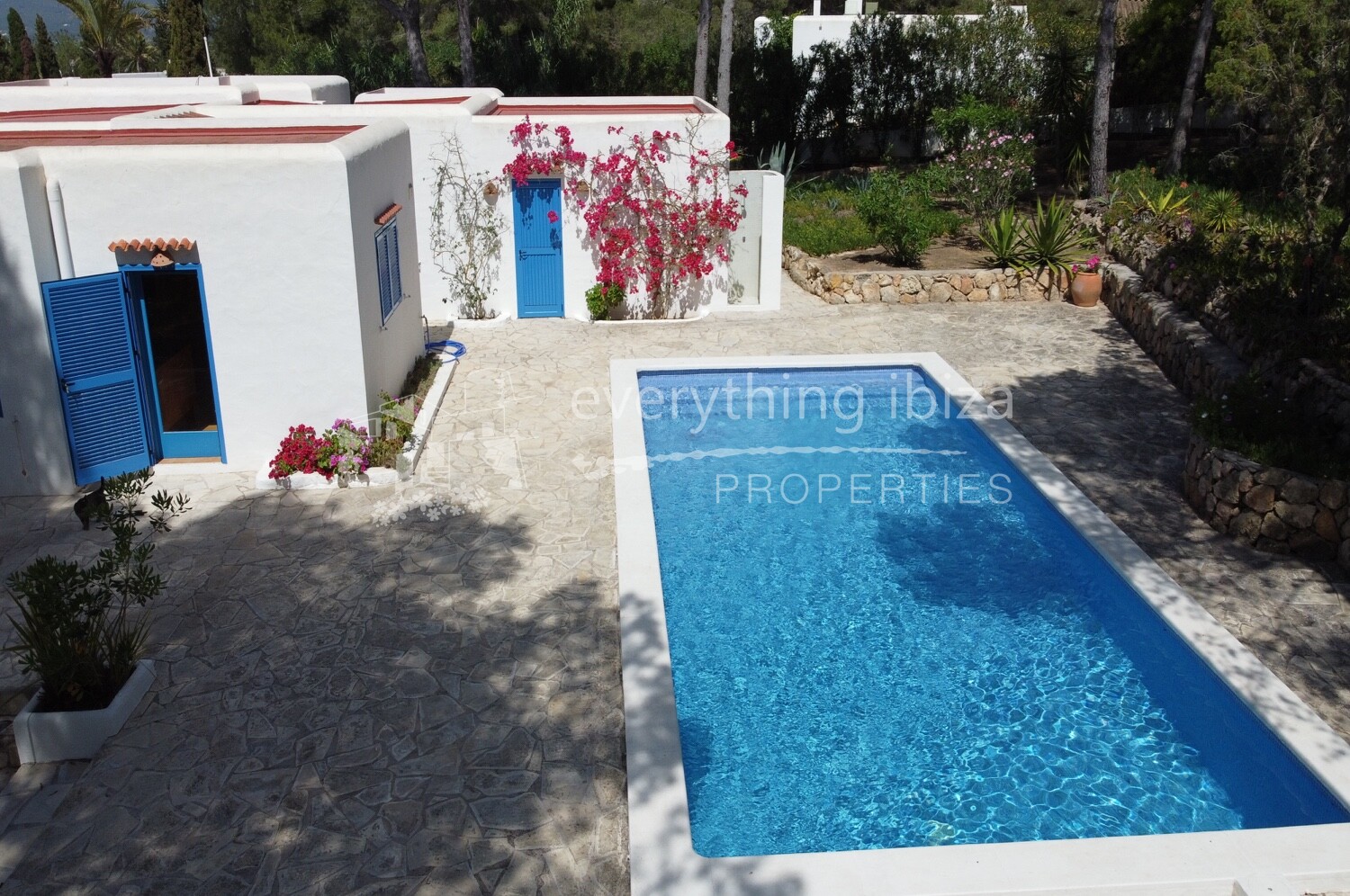 Peaceful & Private Detached Villa with Pool & Gardens, ref. 1454, for sale in Ibiza by everything ibiza Properties