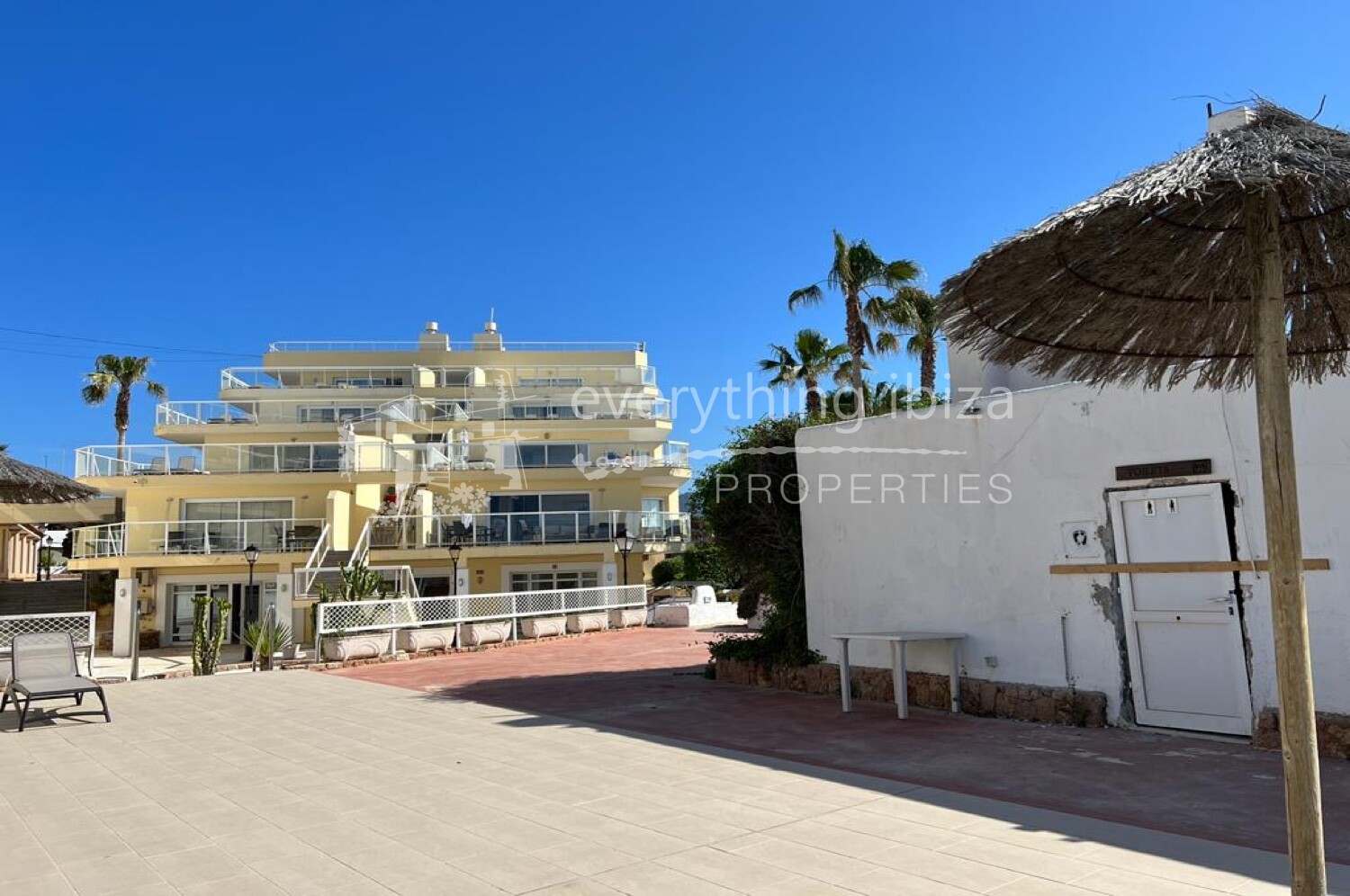 Modern Frontline 1 Bed Apartment with Sea Views, ref. 1455, for sale in Ibiza by everything ibiza Properties
