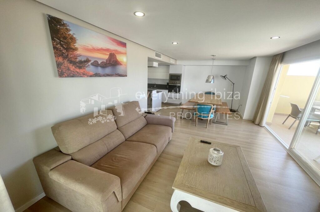 3 Bed Modern Frontline Apartment with Sea Views, ref. 1456, for sale in Ibiza by everything ibiza Properties