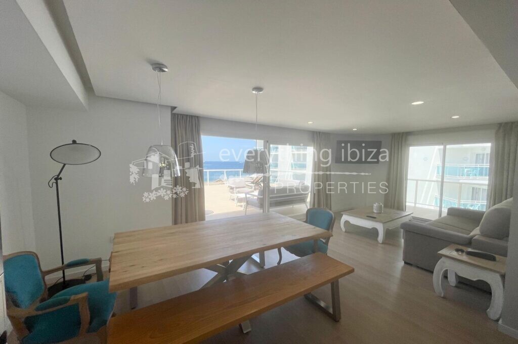 3 Bed Modern Frontline Apartment with Sea Views, ref. 1456, for sale in Ibiza by everything ibiza Properties