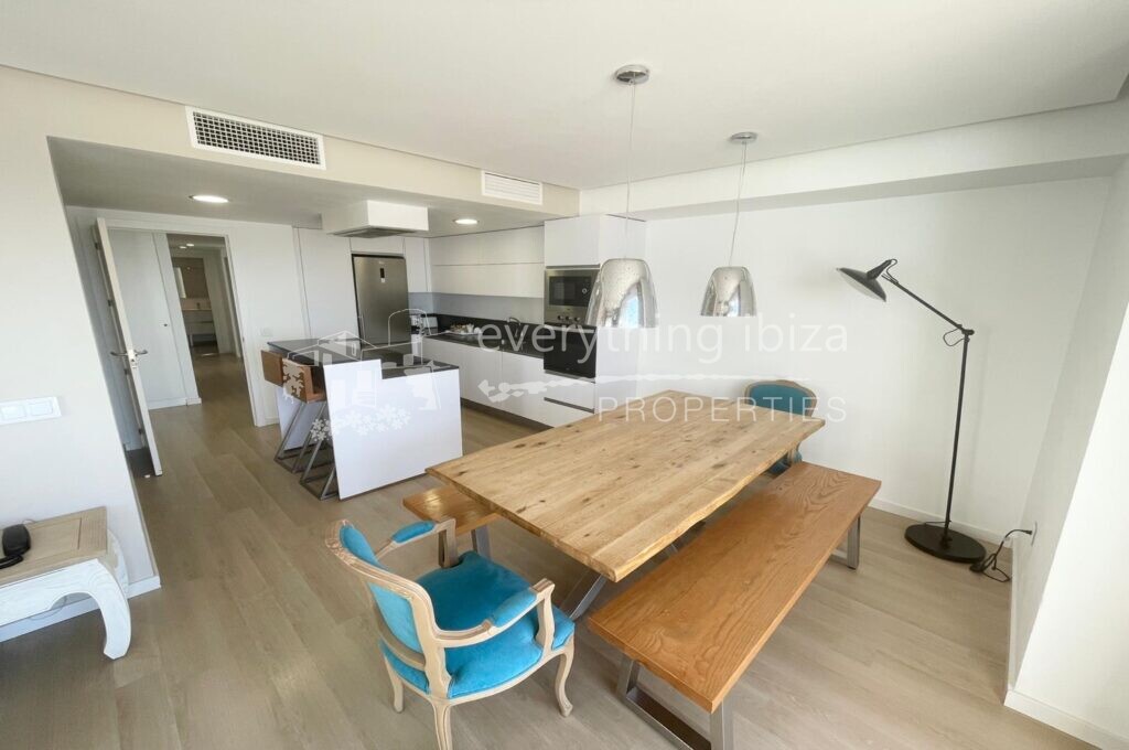 3 Bed Modern Frontline Apartment with Sea Views, ref. 1456, for sale in Ibiza by everything ibiza Properties