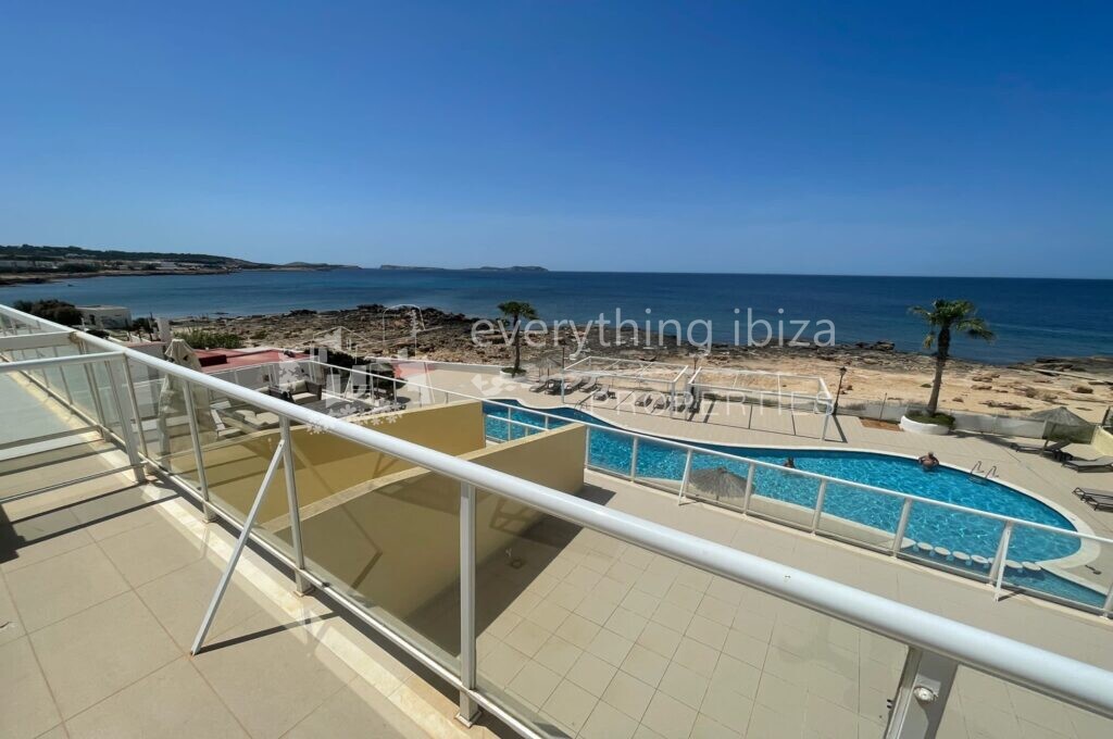 3 Bed Modern Frontline Apartment with Sea Views, ref. 1456, for sale in Ibiza by everything ibiza Properties
