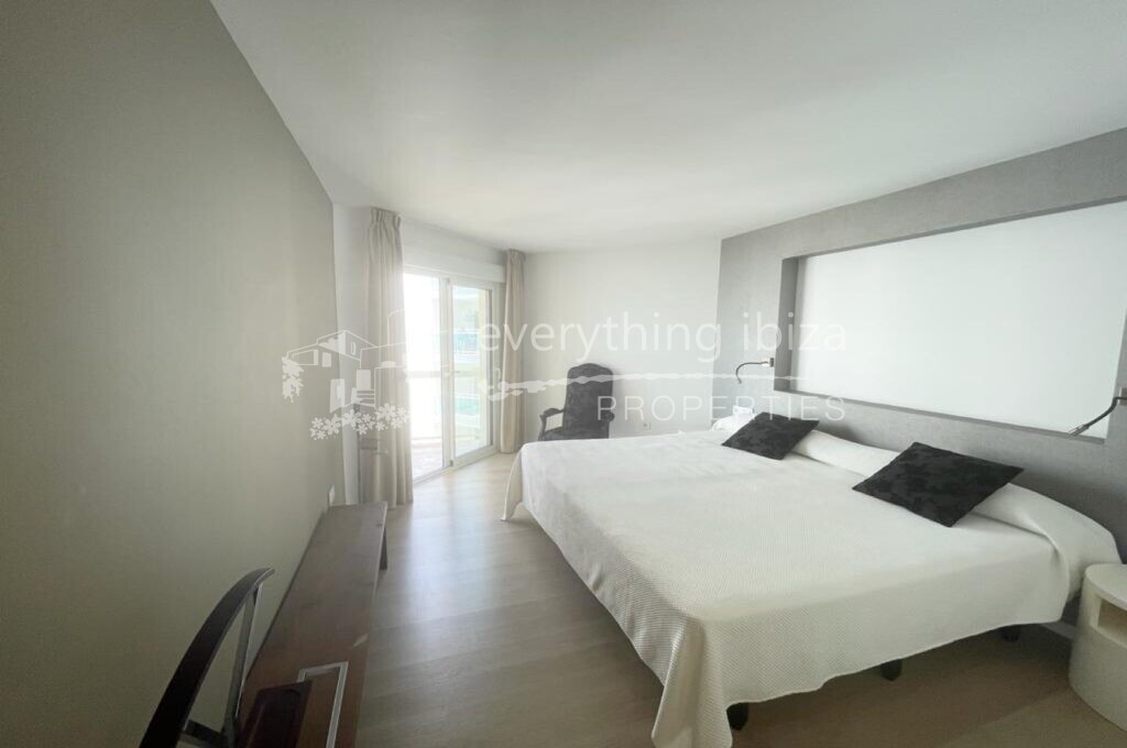 3 Bed Modern Frontline Apartment with Sea Views, ref. 1456, for sale in Ibiza by everything ibiza Properties