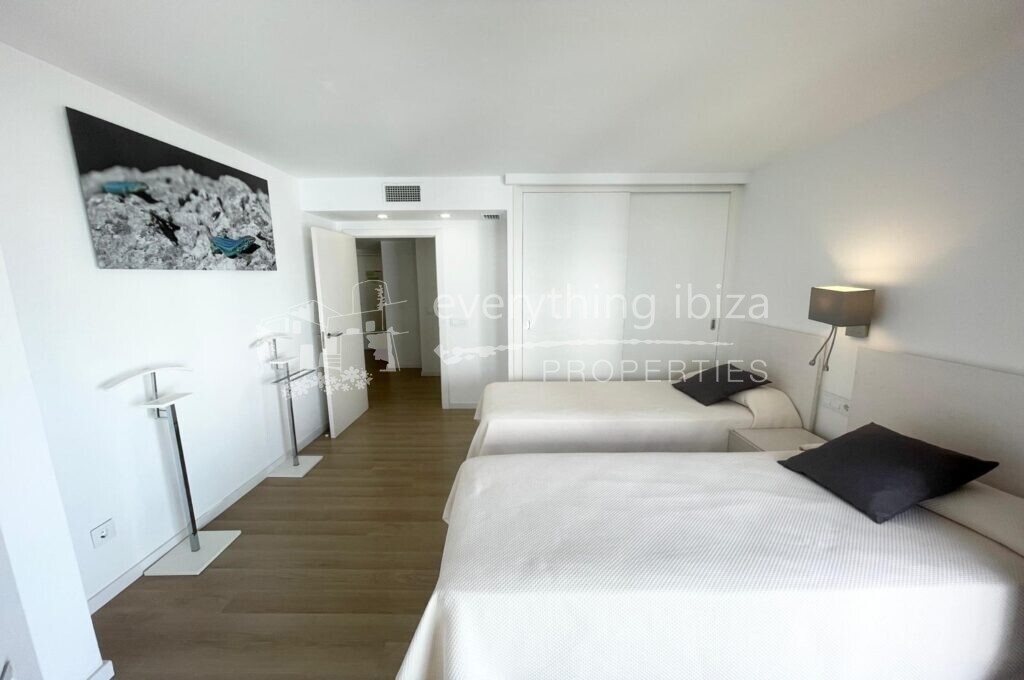3 Bed Modern Frontline Apartment with Sea Views, ref. 1456, for sale in Ibiza by everything ibiza Properties