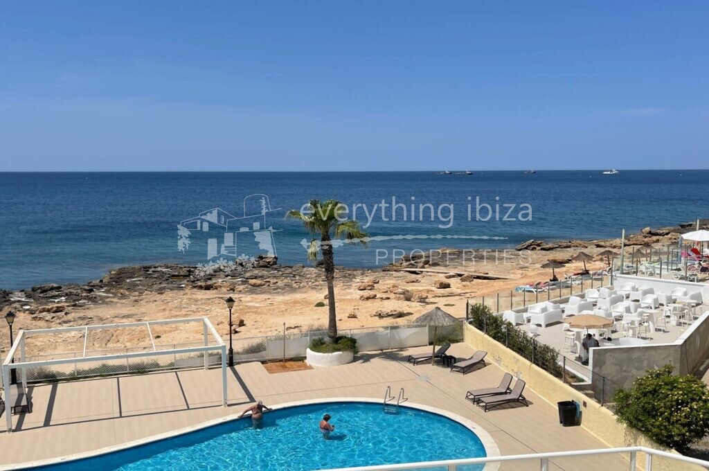 3 Bed Modern Frontline Apartment with Sea Views, ref. 1456, for sale in Ibiza by everything ibiza Properties