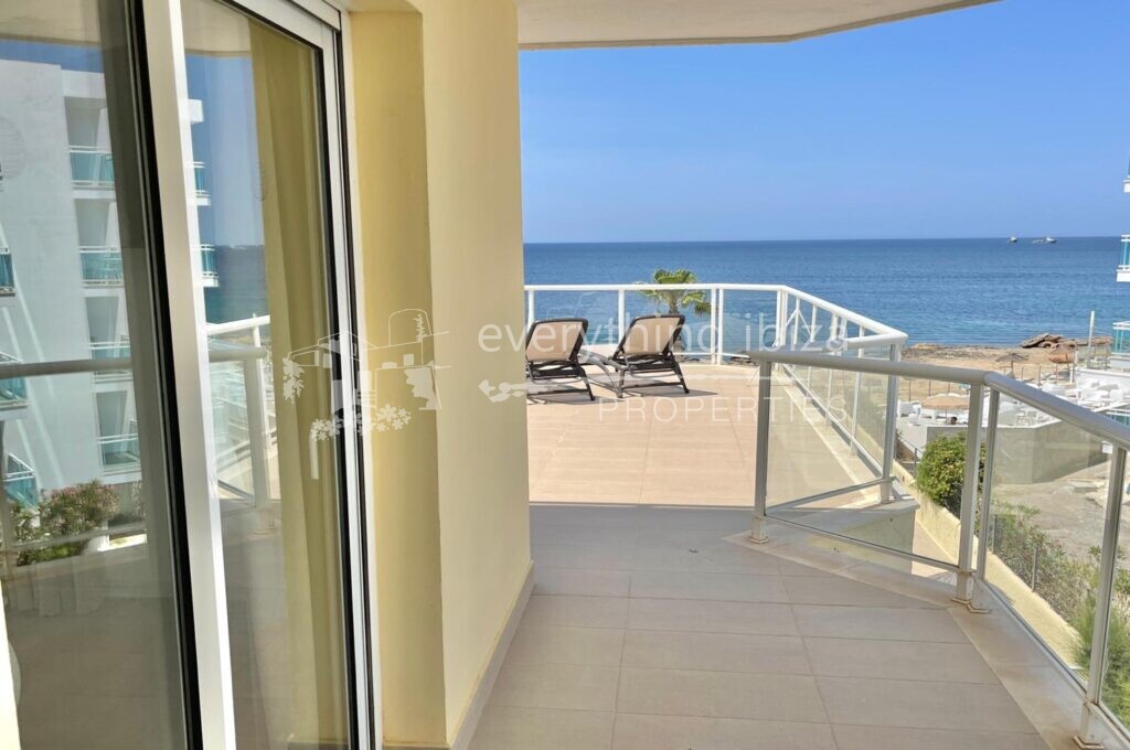 3 Bed Modern Frontline Apartment with Sea Views, ref. 1456, for sale in Ibiza by everything ibiza Properties
