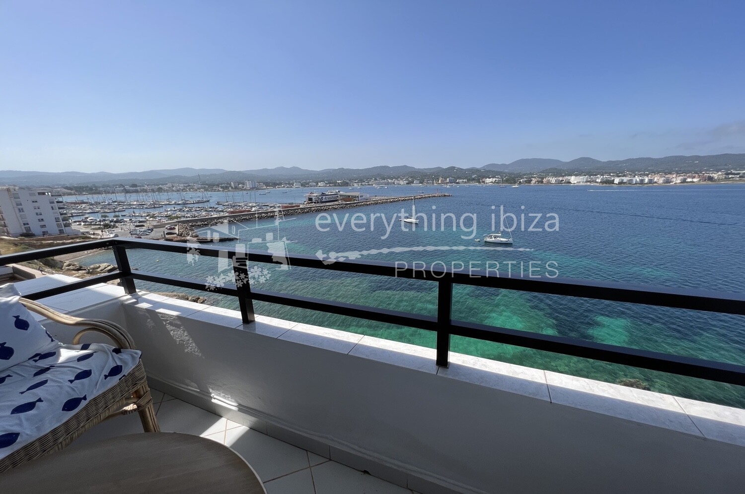 Top Floor Apartment with Stunning Bay & Marina Views, ref. 1460, for sale in Ibiza by everything ibiza Properties