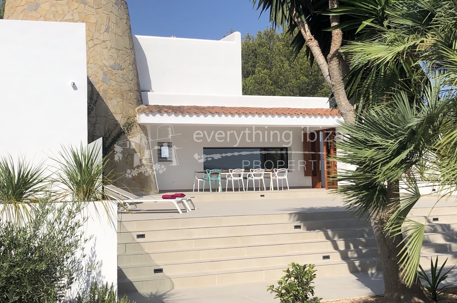 Elegant Modernised Villa with Super Sea Views, ref. 1470, for sale in Ibiza by everything ibiza Properties